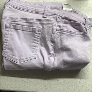 Macys Women’s Lilac Stretch Jeans size 8